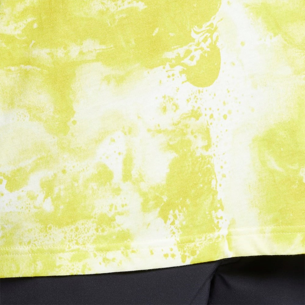 Acid Yellow Reebok Classics Allover Print Graphic T-Shirt | H54419