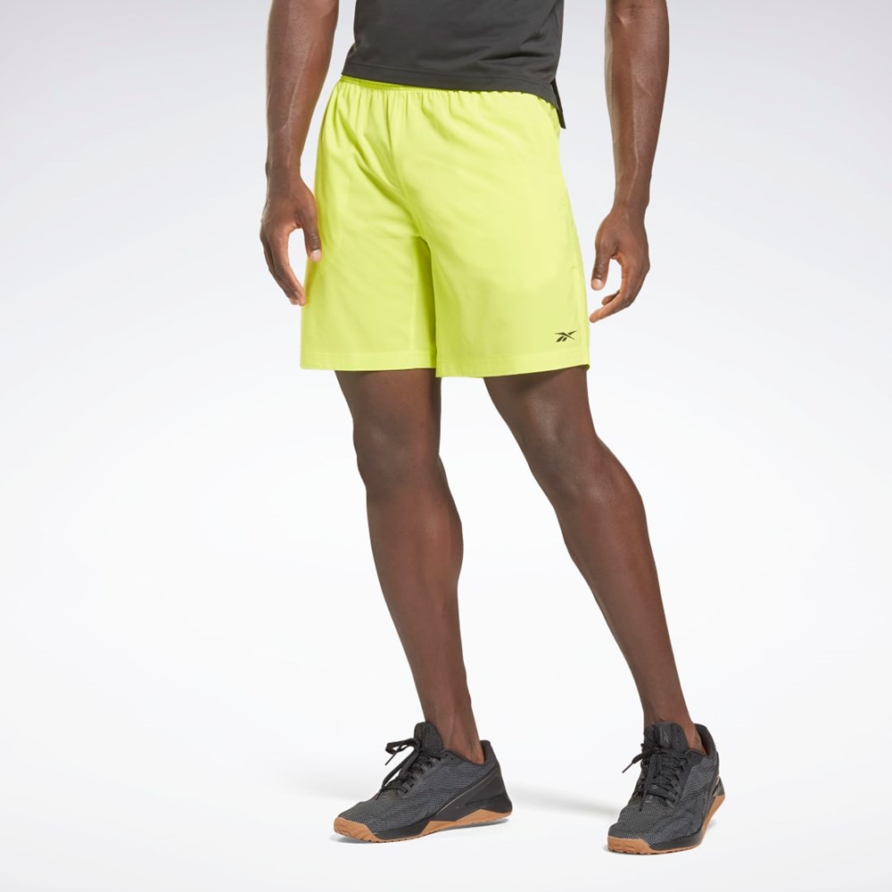 Acid Yellow Reebok Reebok Austin Shorts | GS6623