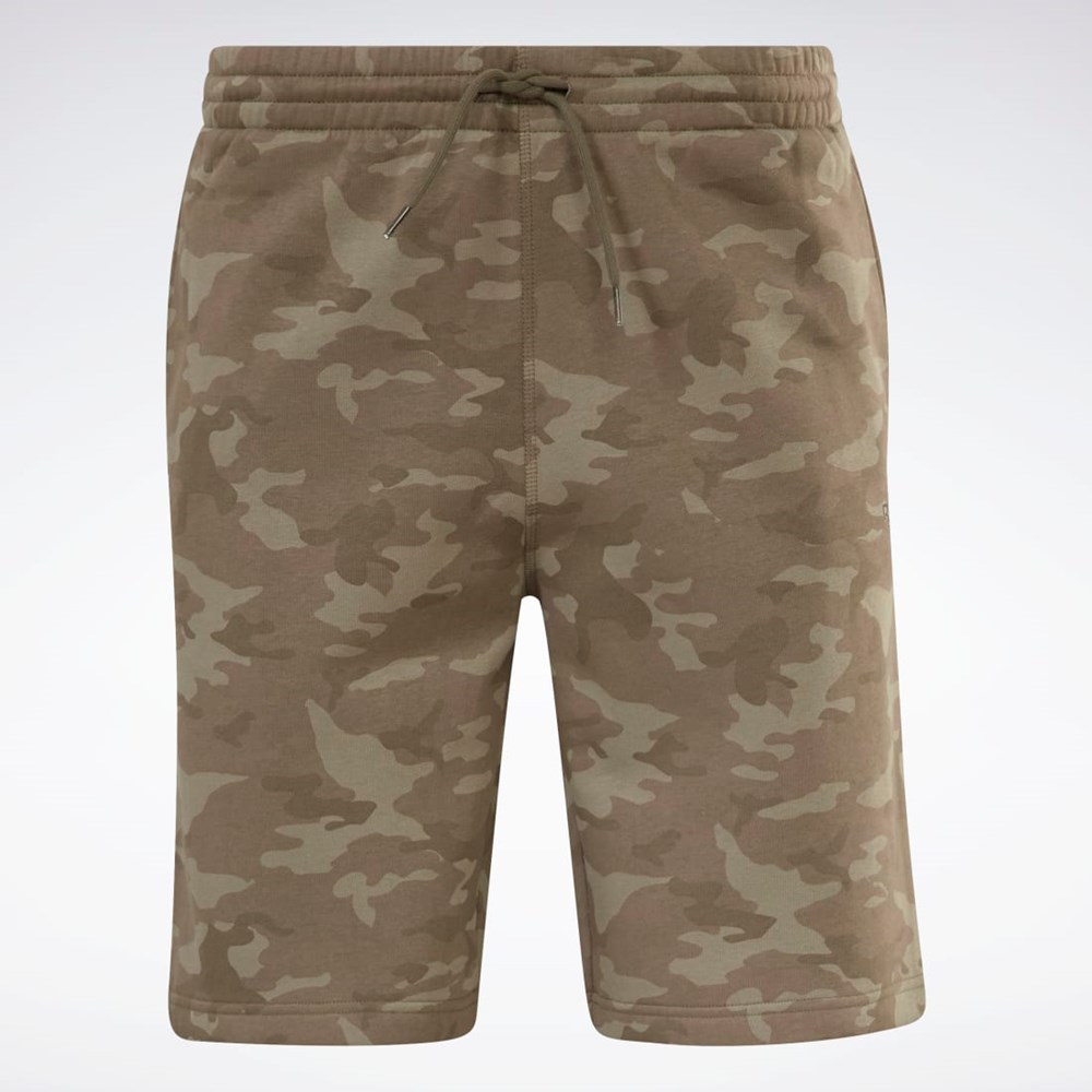 Army Green Reebok Reebok Identity Camo Shorts | HM7256