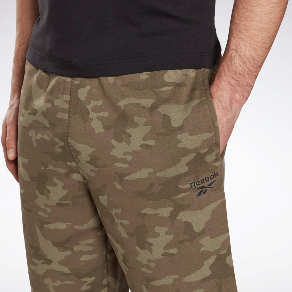 Army Green Reebok Reebok Identity Camo Shorts | HM7256