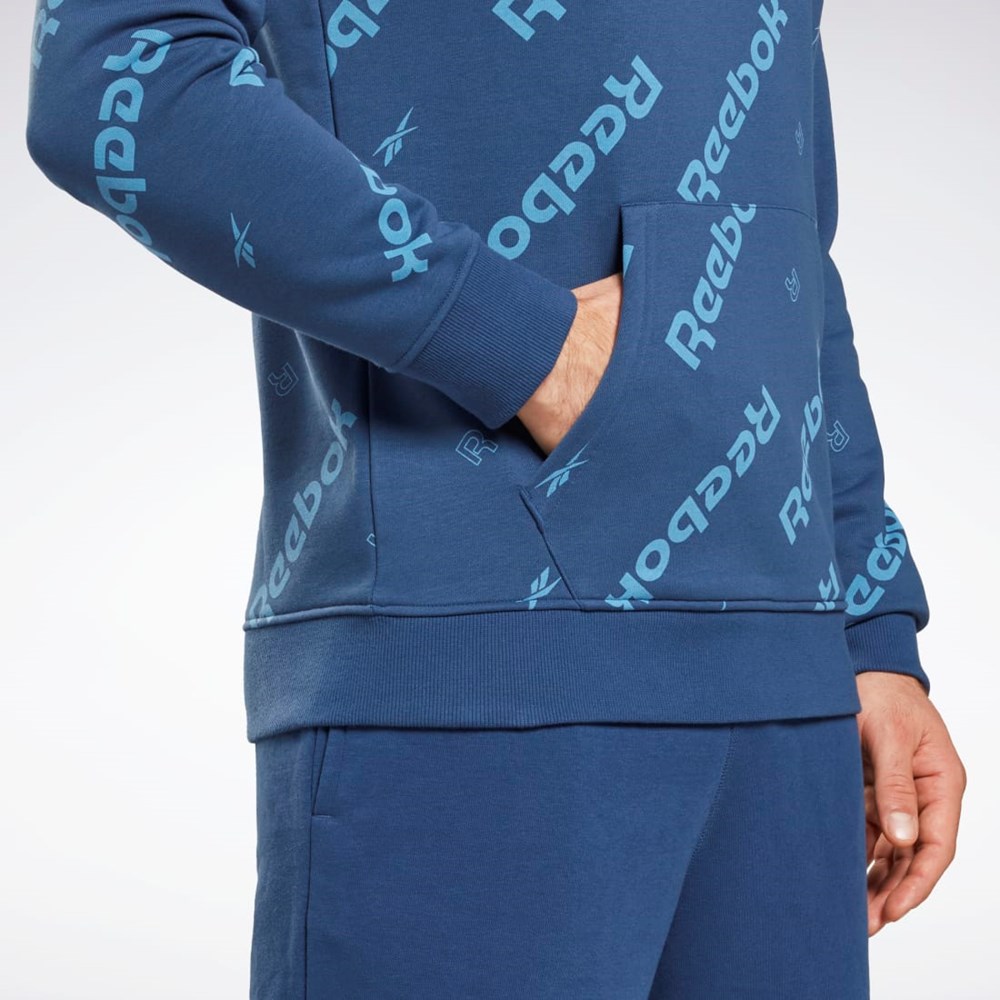 Batik Blue Reebok Reebok Identity Sweatshirt | HB2145