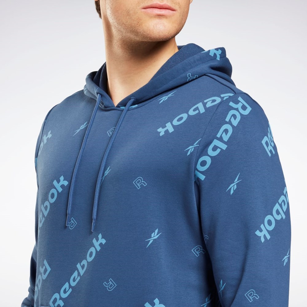 Batik Blue Reebok Reebok Identity Sweatshirt | HB2145