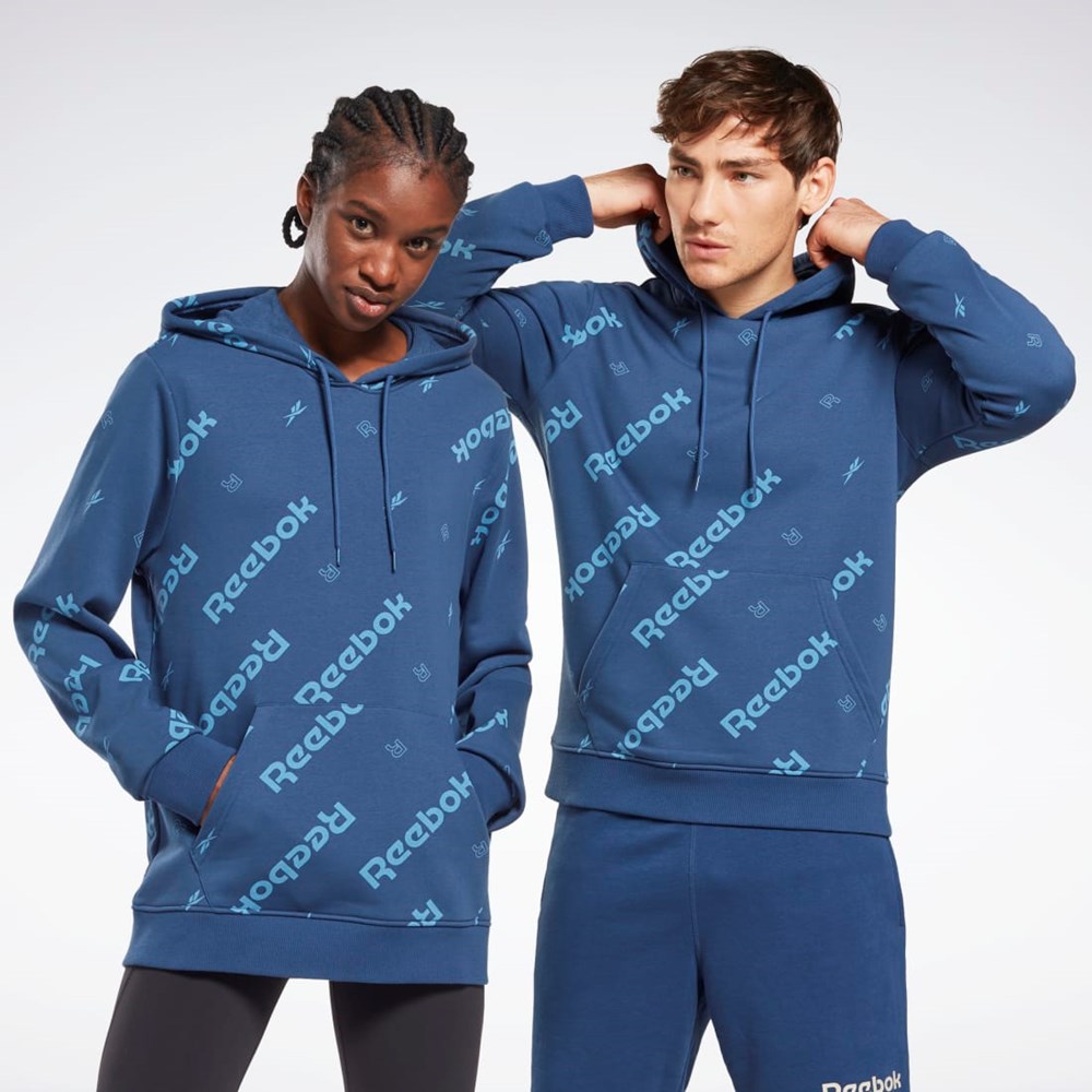 Batik Blue Reebok Reebok Identity Sweatshirt | HB2145