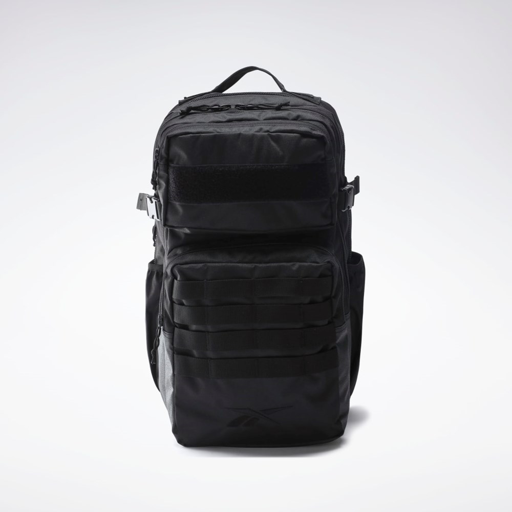 Black / Black / Black Reebok Training Day Backpack | GT7687