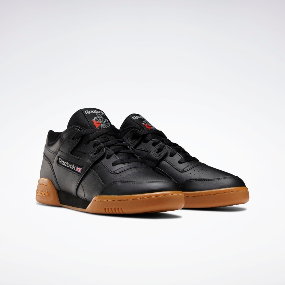 Black / Carbon / Classic Red / Reebok Royal Reebok Workout Plus Shoes | CN2127