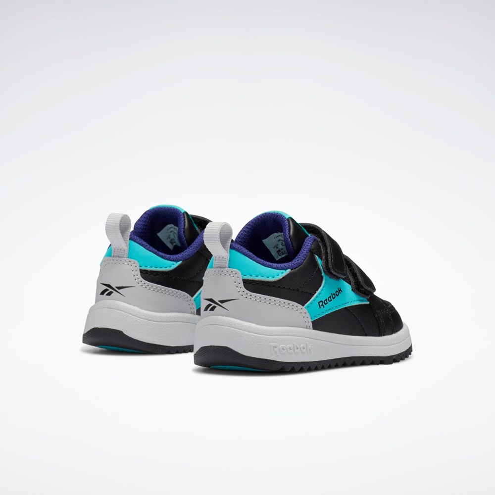 Black / Classic Teal / Pure Grey 2 Reebok Weebok Clasp Low Shoes - Toddler | GV8554