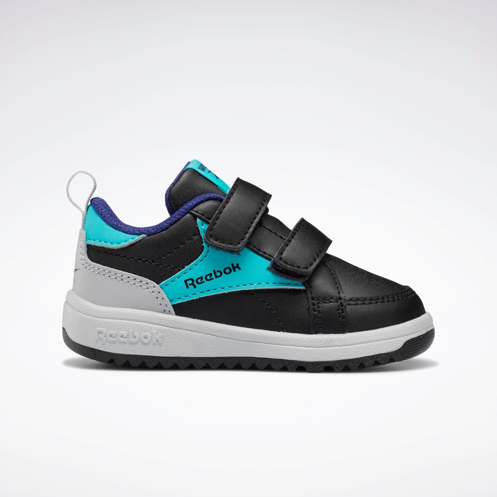 Black / Classic Teal / Pure Grey 2 Reebok Weebok Clasp Low Shoes - Toddler | GV8554