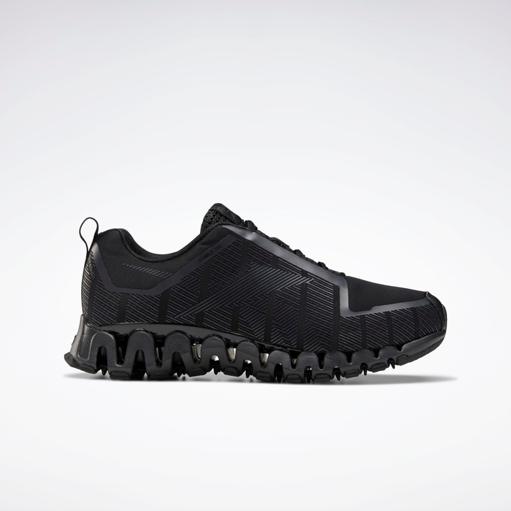 Black / Cold Grey 7 / Ftwr White Reebok ZigWild Trail 6 Shoes | FX1433
