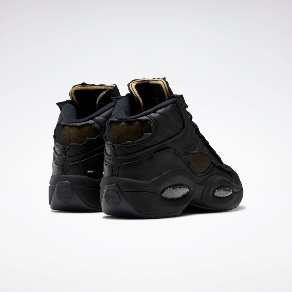 Black / Ftwr White / Black Reebok Maison Margiela Question Mid Memory Of Basketball Shoes | GW5001