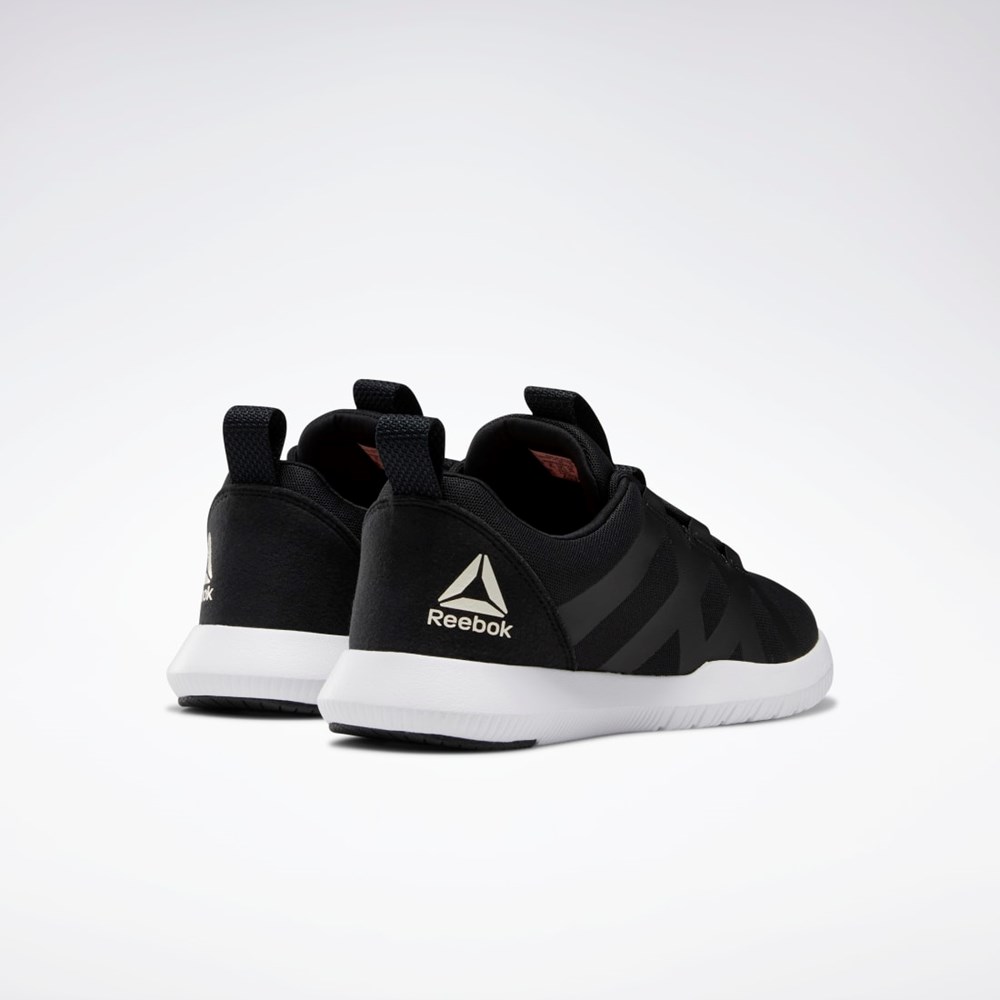 Black / Pale Pink / White Reebok Reebok Reago Pulse Training Shoes | DV6166