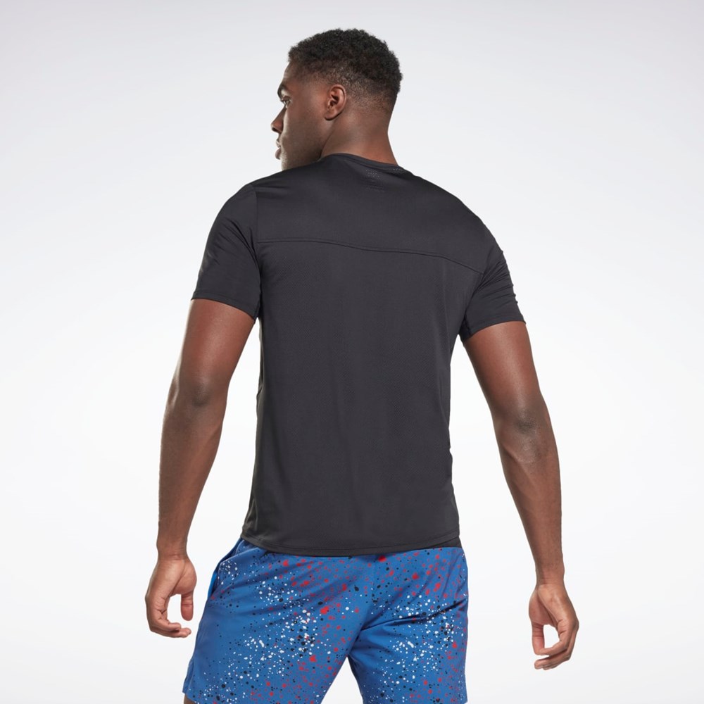 Black Reebok ACTIVCHILL Graphic Athlete T-Shirt | HG4066
