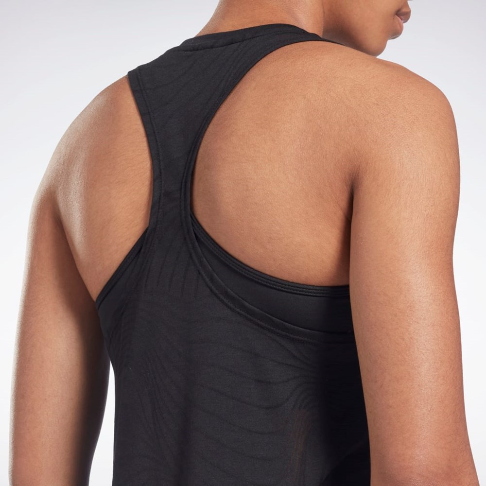 Black Reebok Burnout Tank Top | H49086