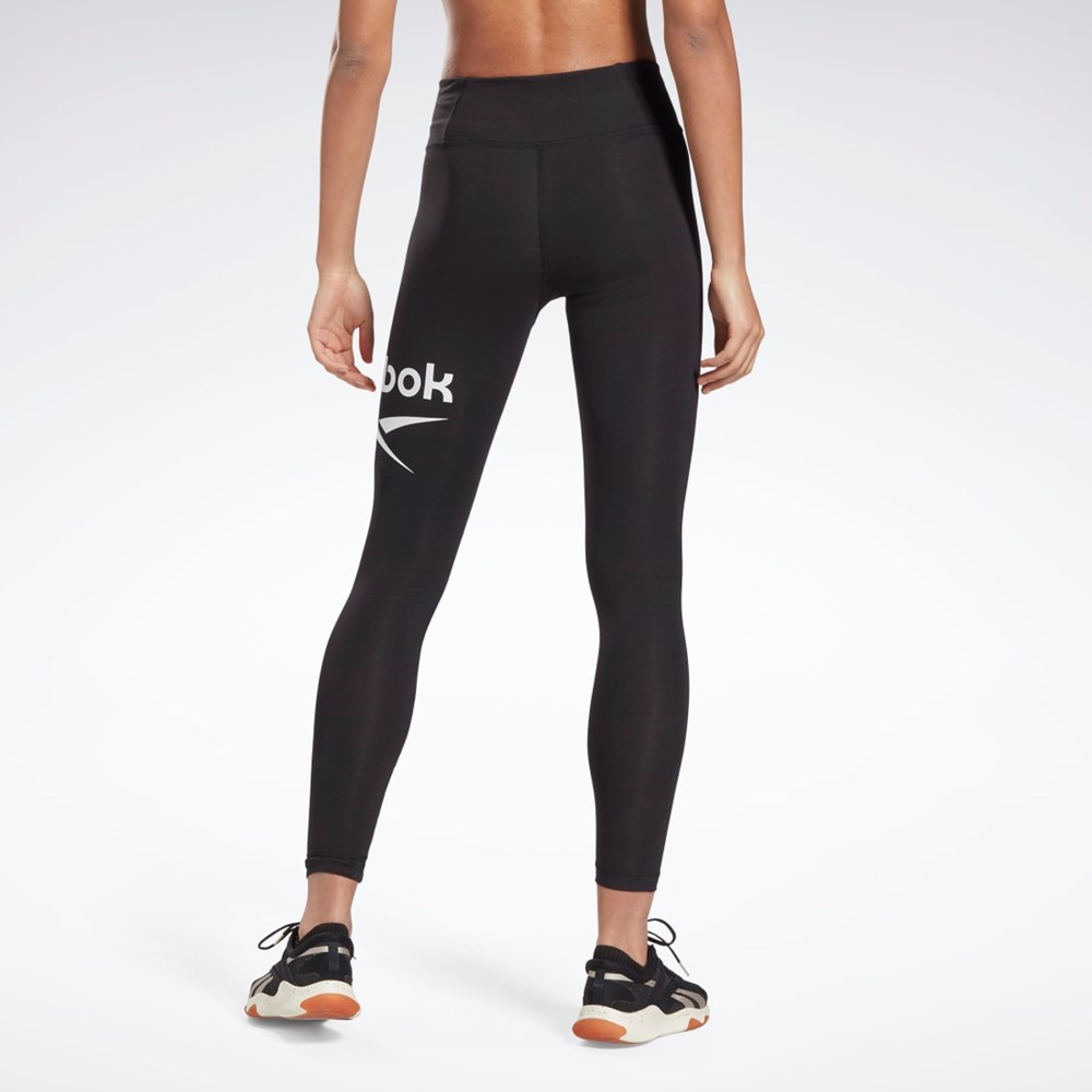 Black Reebok Reebok Identity Logo Leggings | GL2547