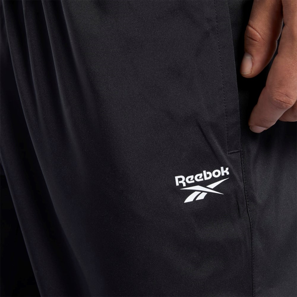 Black Reebok Training Essentials Woven Unlined Pants | FP9170