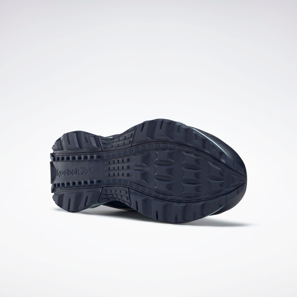 Boulder Grey / Acid Yellow / Vector Navy Reebok Ridgerider 6 Shoes | GX2249