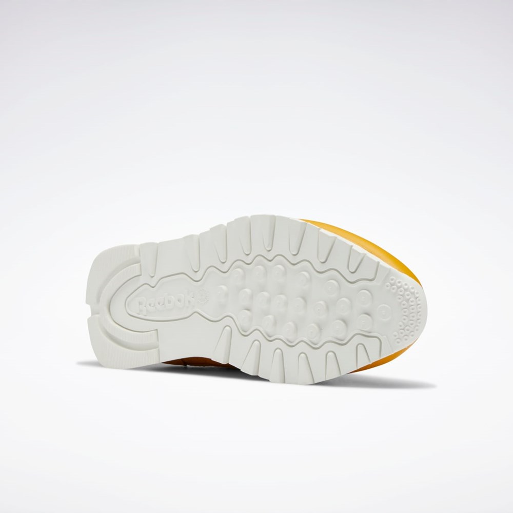 Bright Ochre / Bright Ochre / Chalk Reebok Classic Leather Shoes | GY1579