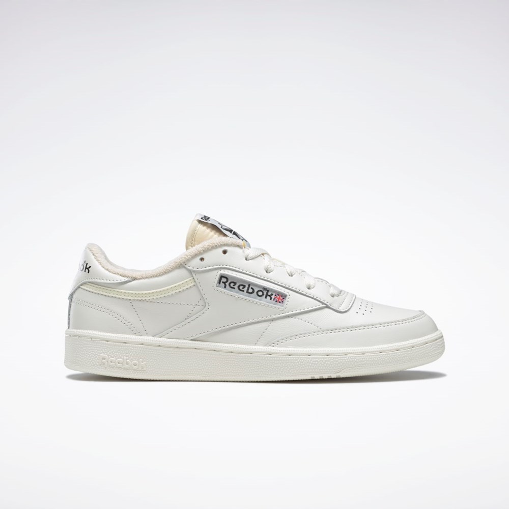 Chalk / Chalk / Black Reebok Club C 85 Vintage Shoes | GY4966