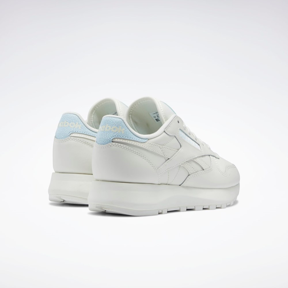 Chalk / Chalk / Glass Blue Reebok Classic Leather SP Shoes | GX8690