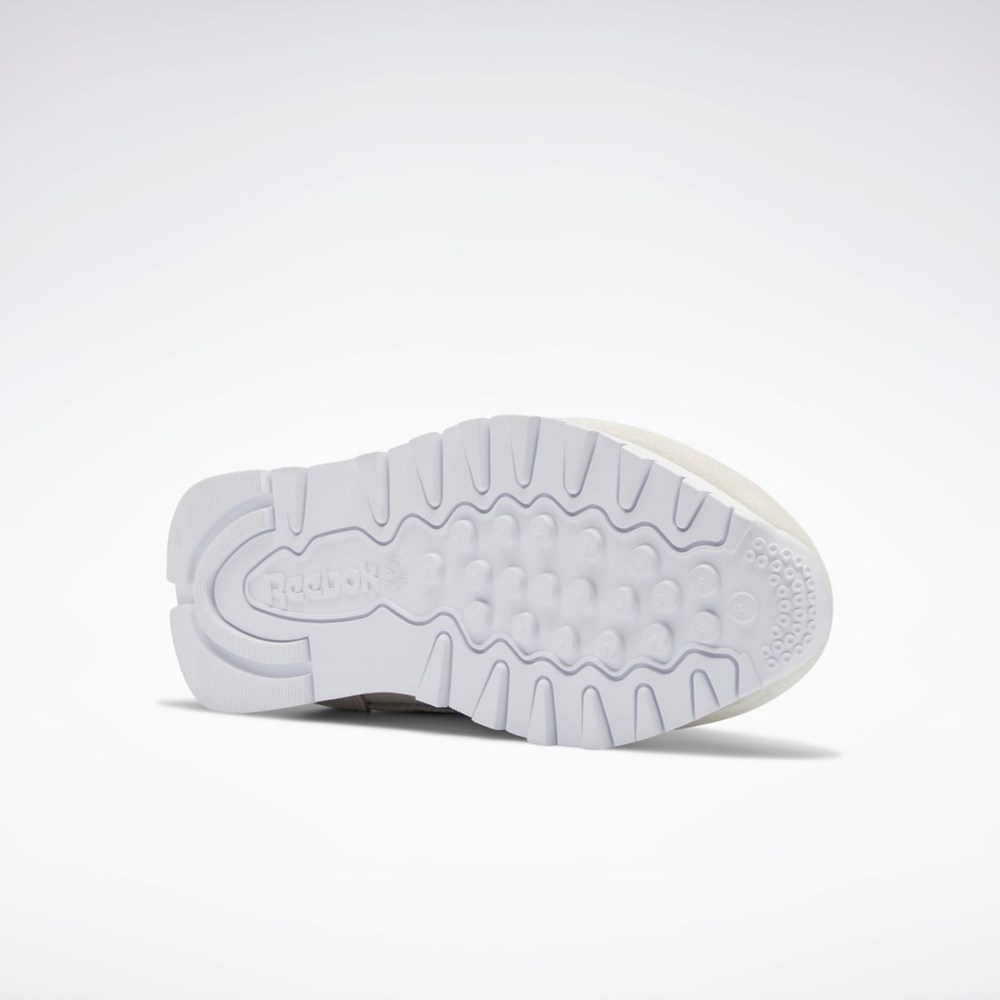 Chalk / Infused Lilac / Ftwr White Reebok Classic Leather Shoes | GY1573