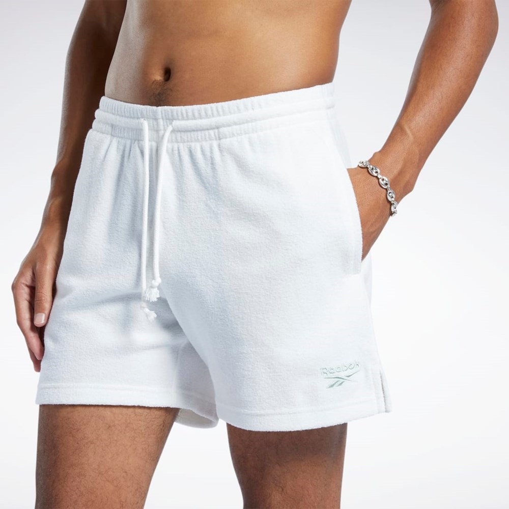 Chalk Reebok Classics Terry Shorts | HB5958