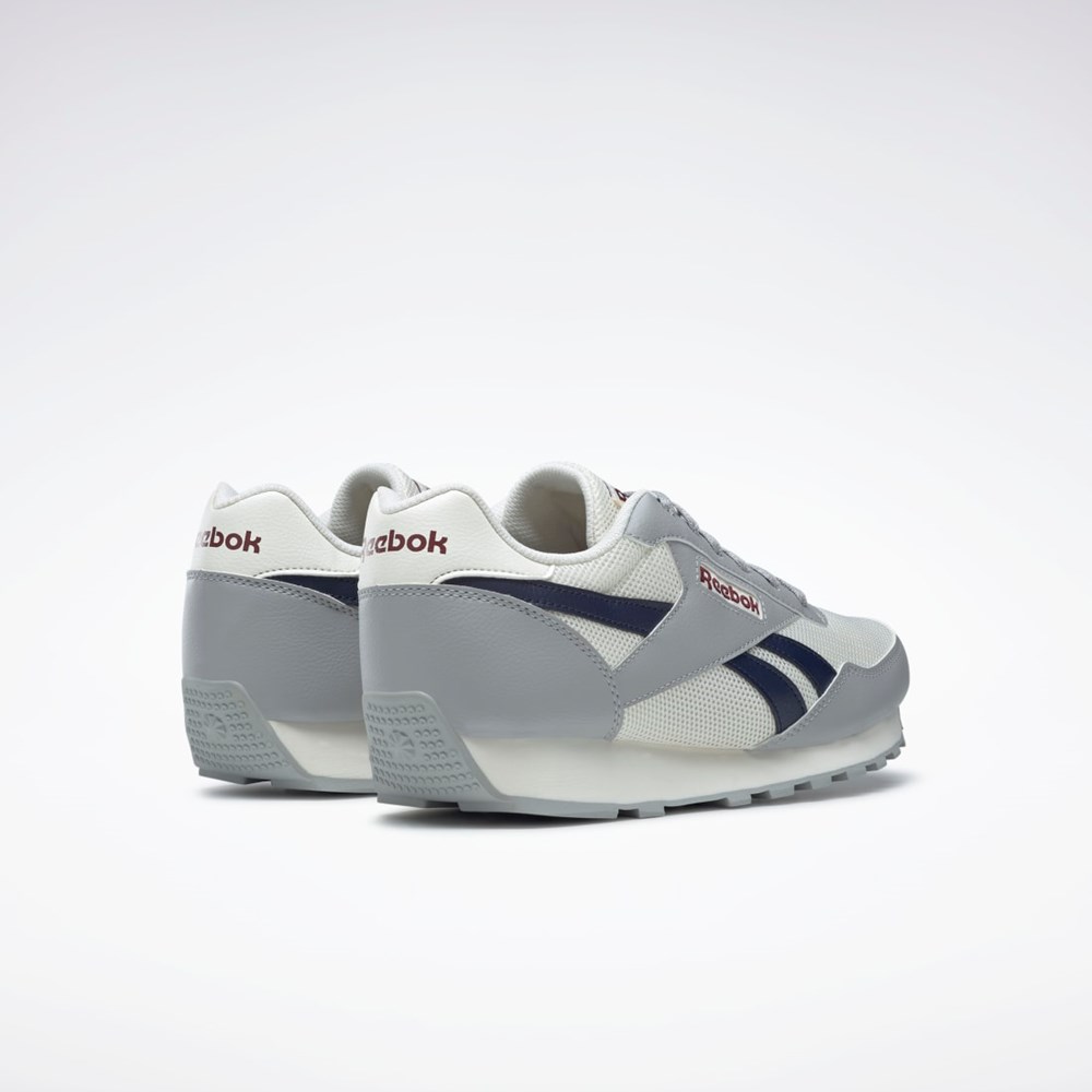 Chalk / Vector Navy / Classic Burgundy Reebok Reebok Rewind Run Shoes | GX6017