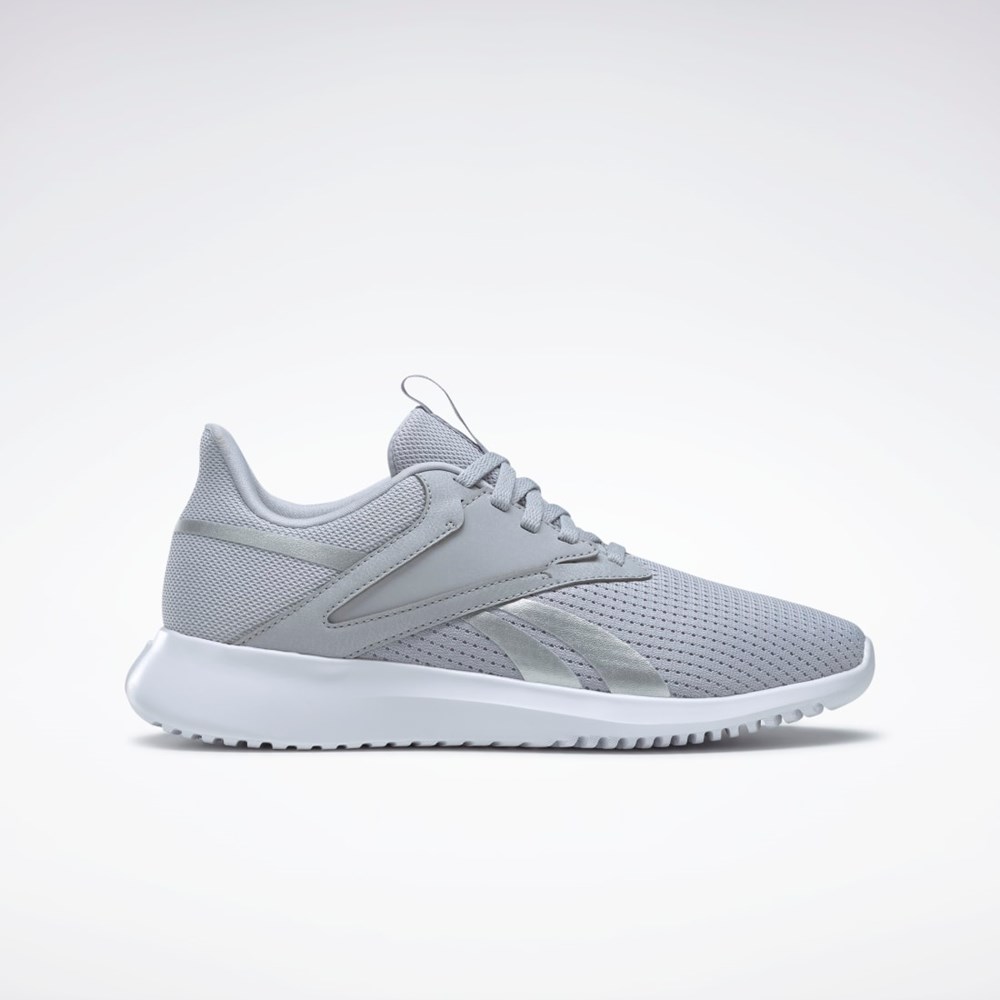 Cold Grey 2 / Matte Silver / Ftwr White Reebok Fluxlite Training Shoes | GZ0384