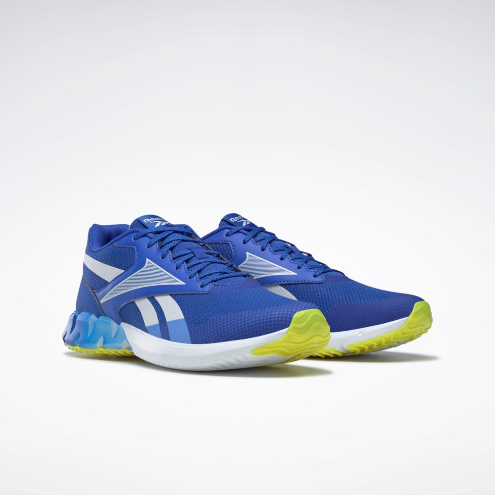 Court Blue / Cold Grey / Acid Yellow Reebok Ztaur Run Running Shoes | GY7717