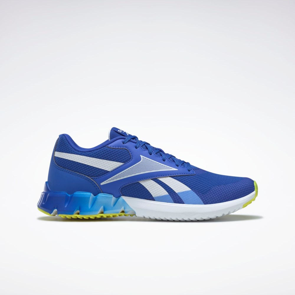 Court Blue / Cold Grey / Acid Yellow Reebok Ztaur Run Running Shoes | GY7717