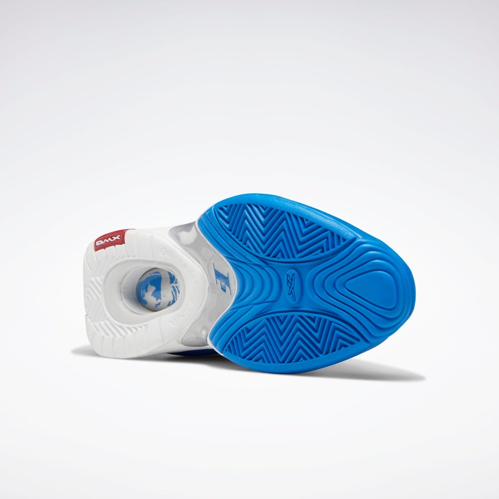 Dynamic Blue / Ftwr White / Flash Red Reebok Answer IV Basketball Shoes | HP3125