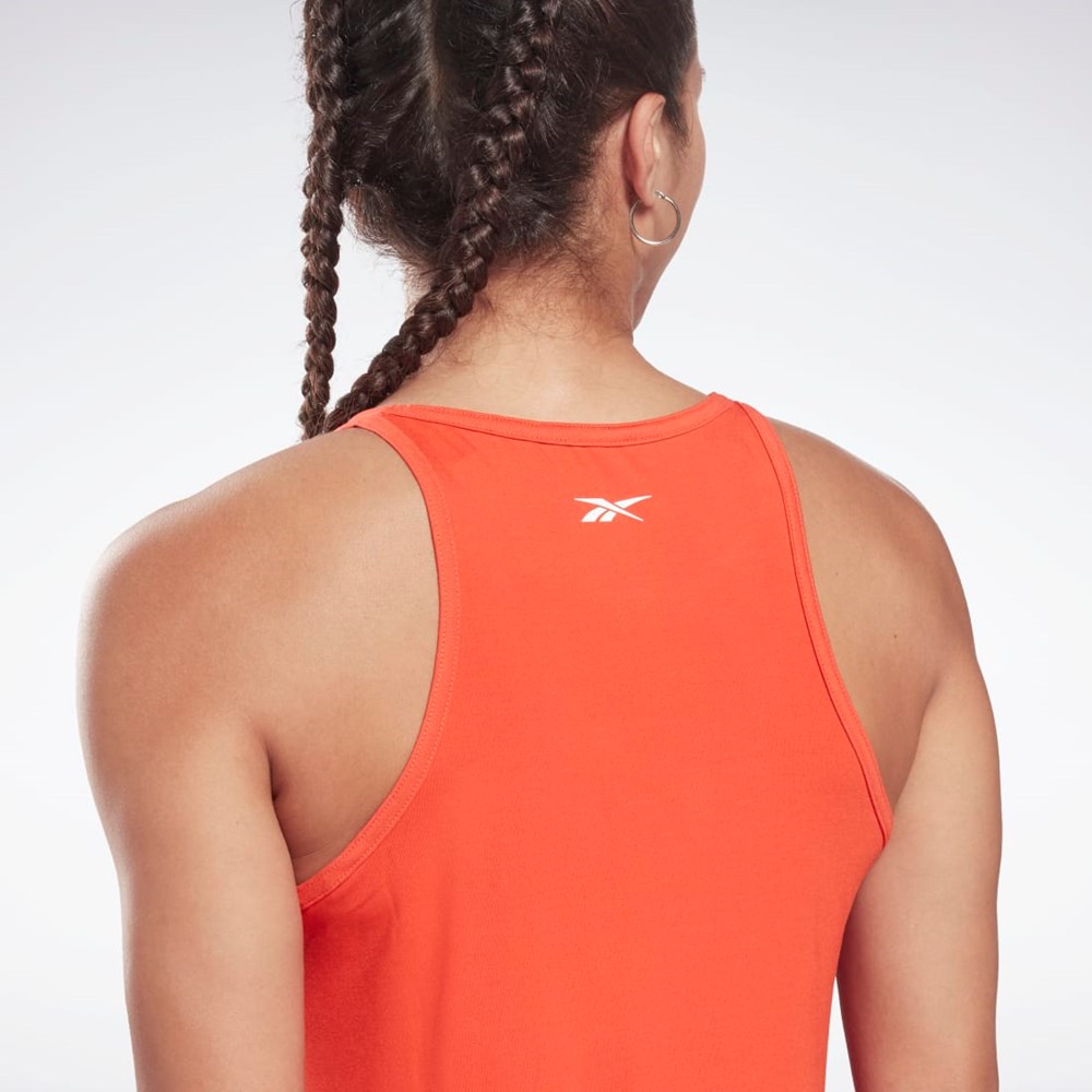 Dynamic Red Reebok Les Mills® ACTIVCHILL+DREAMBLEND Tank Top | HD4168