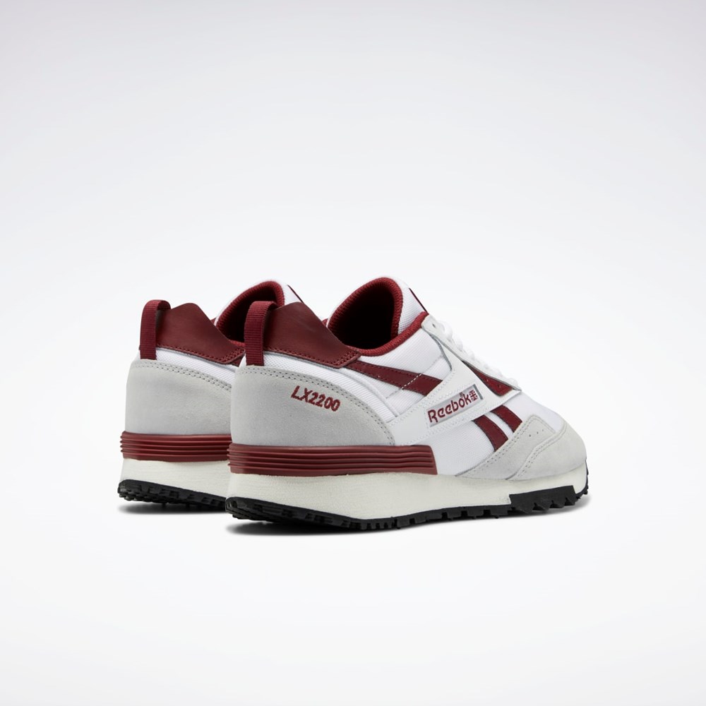 Ftwr White / Classic Burgundy / Pure Grey 2 Reebok LX2200 Shoes | GY1533