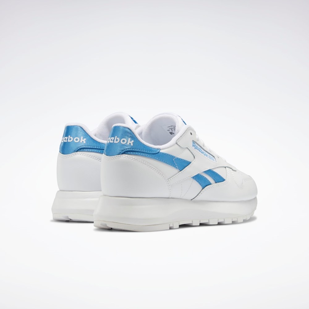 Ftwr White / Ftwr White / Essential Blue Reebok Classic Leather SP Shoes | GW4465