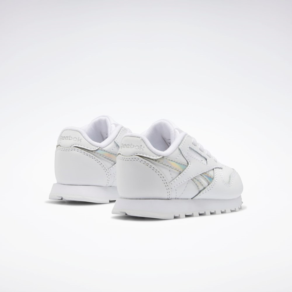 Ftwr White / Ftwr White / Ftwr White Reebok Classic Leather Shoes - Toddler | HQ3908