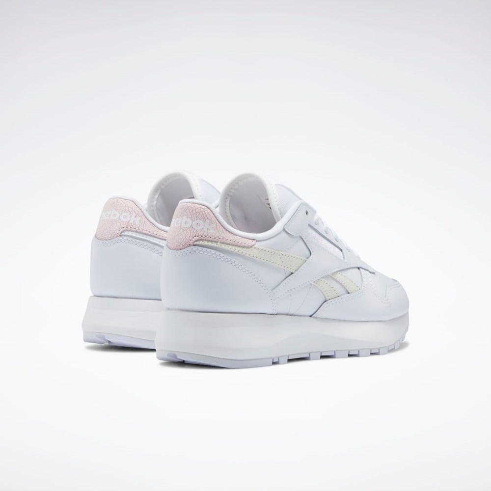 Ftwr White / Ftwr White / Porcelain Pink Reebok Classic Leather SP Shoes | GX8689