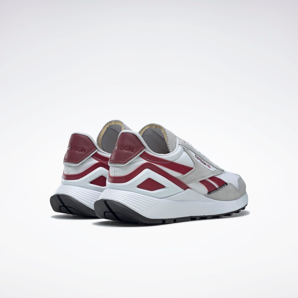Ftwr White / Pure Grey 2 / Classic Burgundy Reebok Classic Leather Legacy AZ Shoes | GX8767