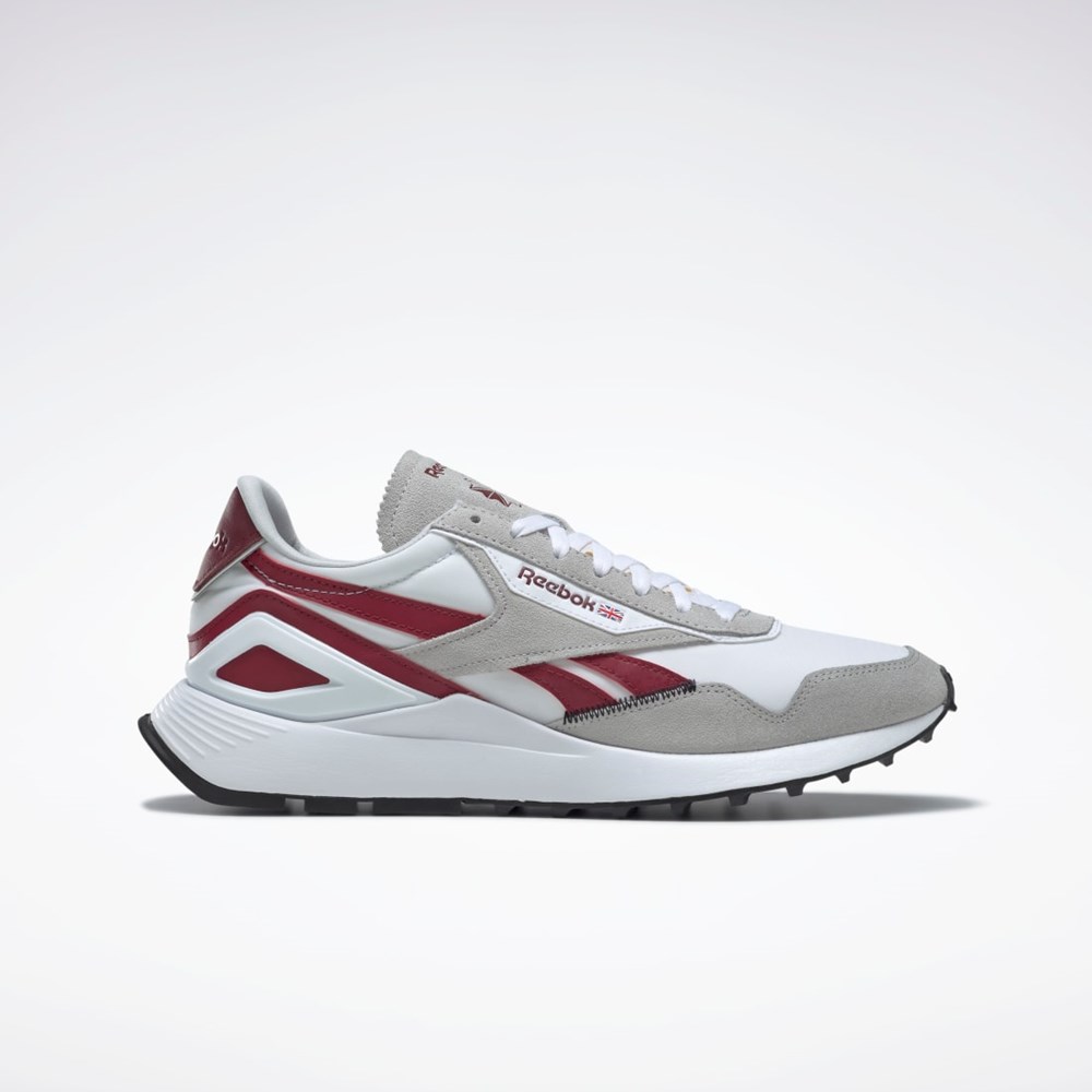 Ftwr White / Pure Grey 2 / Classic Burgundy Reebok Classic Leather Legacy AZ Shoes | GX8767