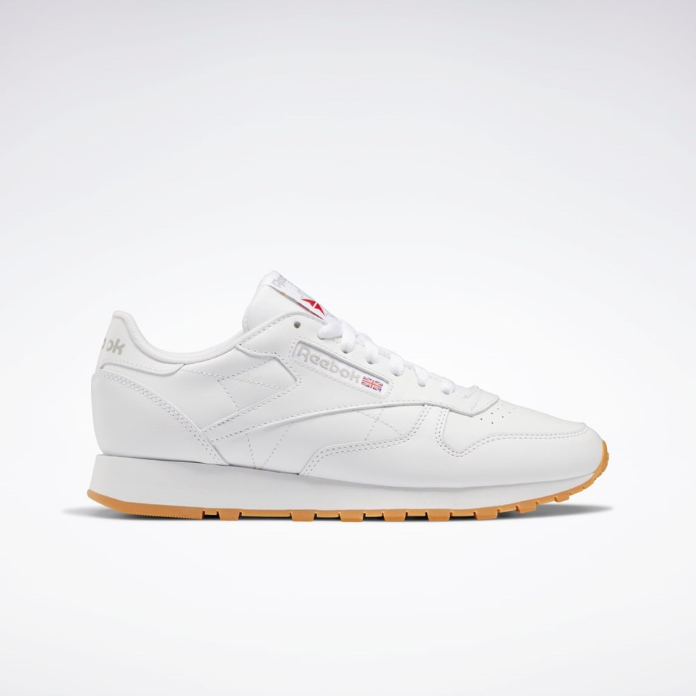 Ftwr White / Pure Grey 3 / Reebok Rubber Gum-03 Reebok Classic Leather Shoes | GY0952
