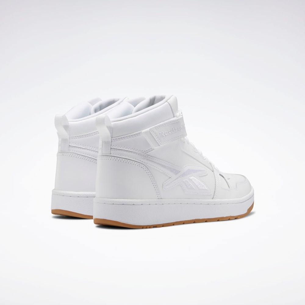 Ftwr White / Reebok Rubber Gum-04 / Ftwr White Reebok Resonator Mid Shoes | GW9793