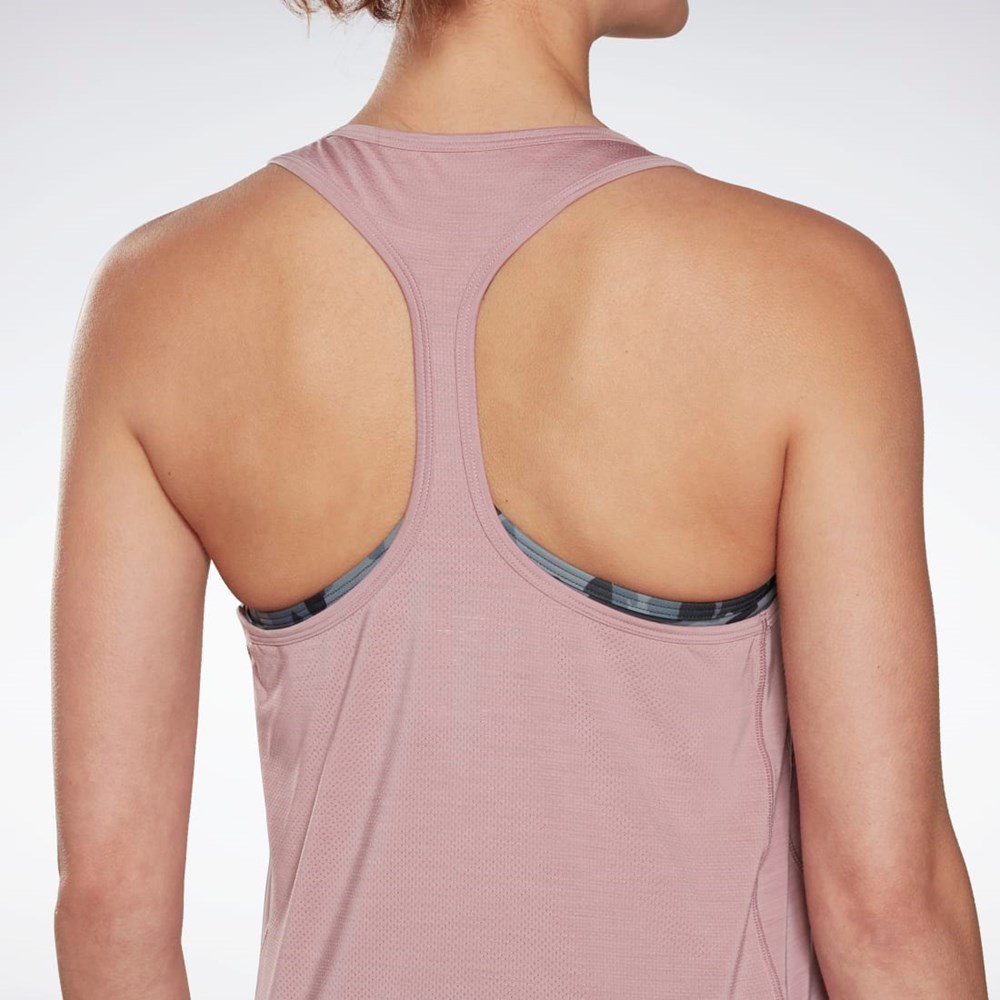 Infused Lilac Reebok ACTIVCHILL Graphic Tank Top | HK4801