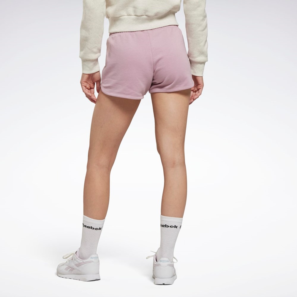 Infused Lilac Reebok Reebok Identity French Terry Shorts | HN6856