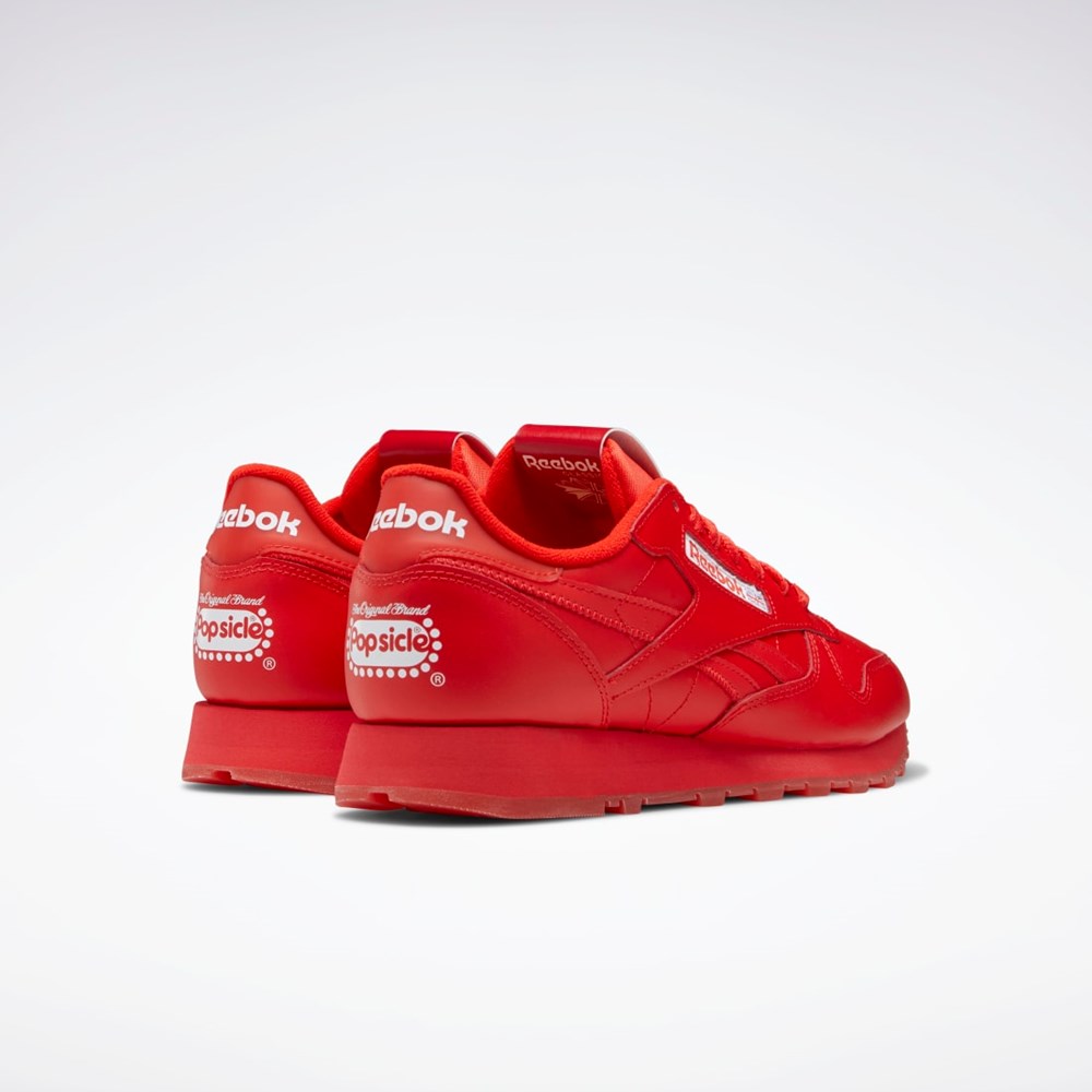 Instinct Red / Instinct Red / Instinct Red Reebok Popsicle Classic Leather Shoes | GY2436