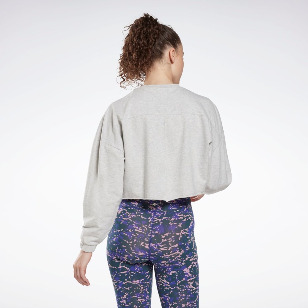Light Grey Heather Reebok Modern Safari Coverup | HG3834