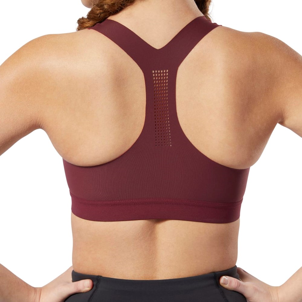 Maroon Reebok Reebok PureMove Bra Motion Sense ™ | EB8181