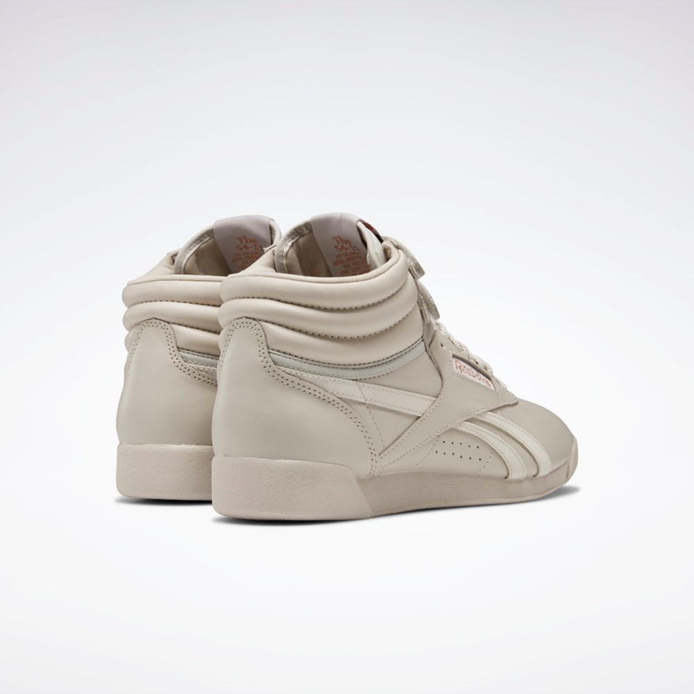 Moonstone / Boulder Grey / Ftwr White Reebok Cardi B Freestyle Hi Shoes | GX7174
