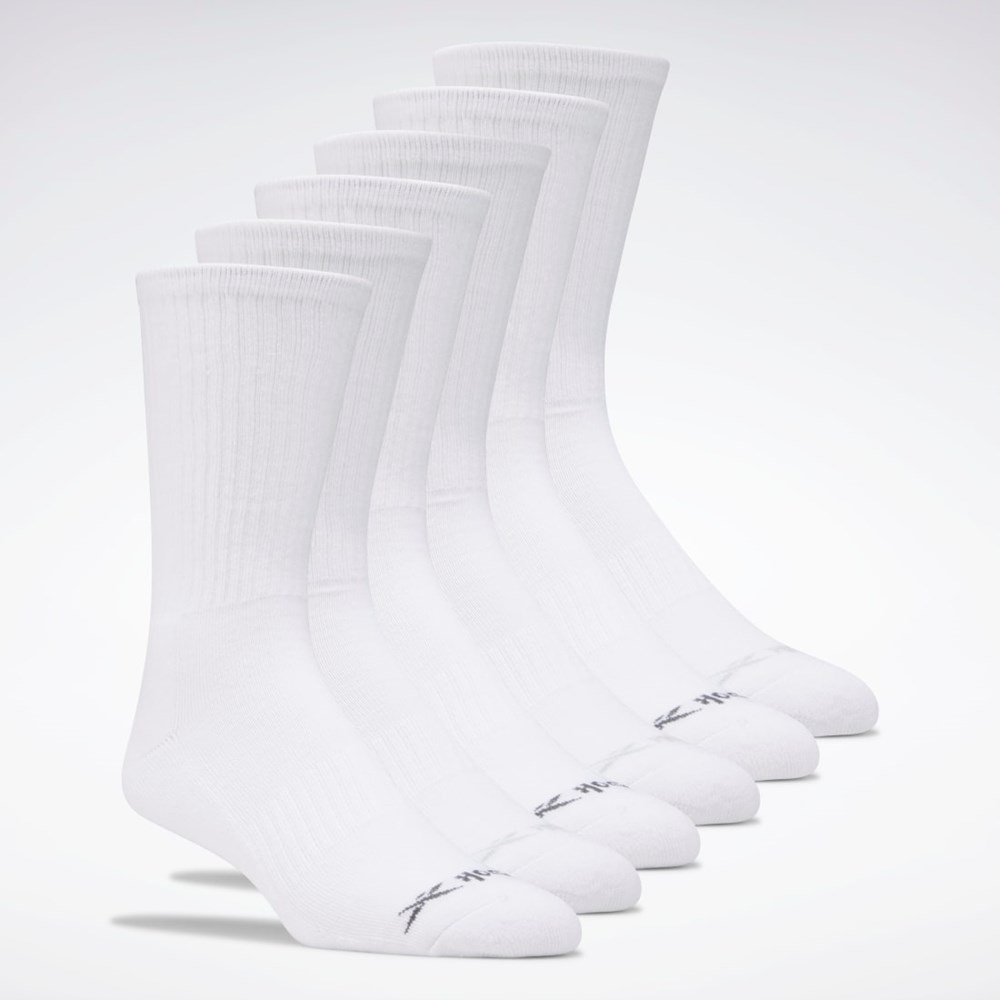 Multi Reebok Reebok Basic Crew Socks 6 Pairs | GB4942