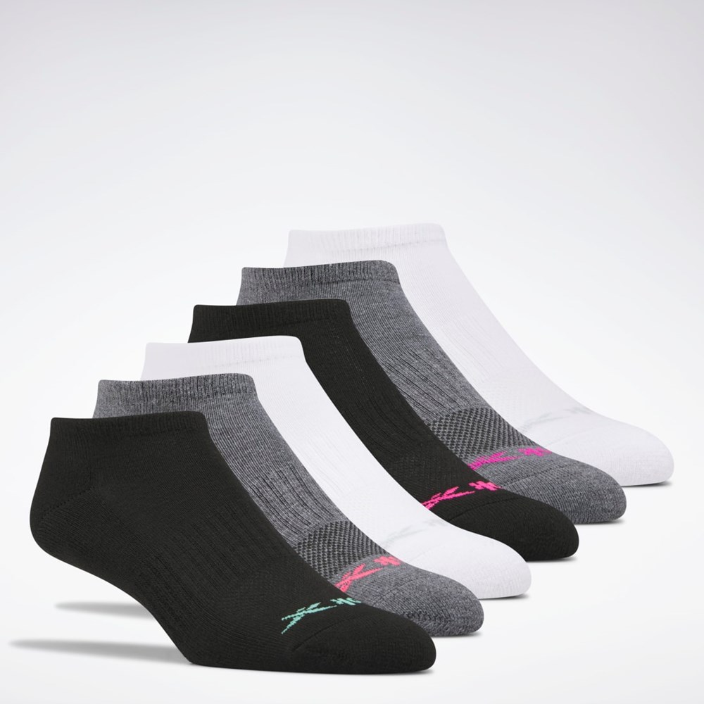 Multi Reebok Reebok Basic Low-Cut Socks 6 Pairs | GB4944