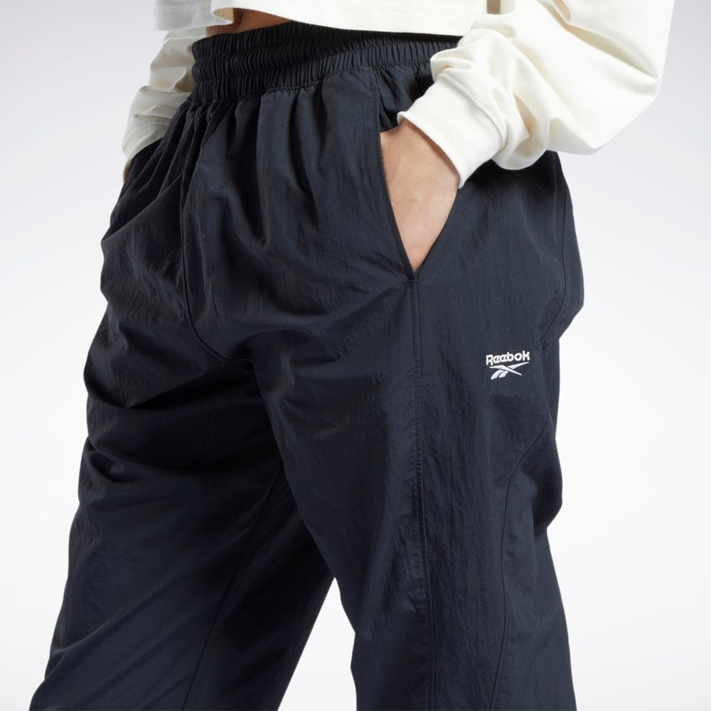Night Black Reebok Classics Franchise Track Pants | HH9753
