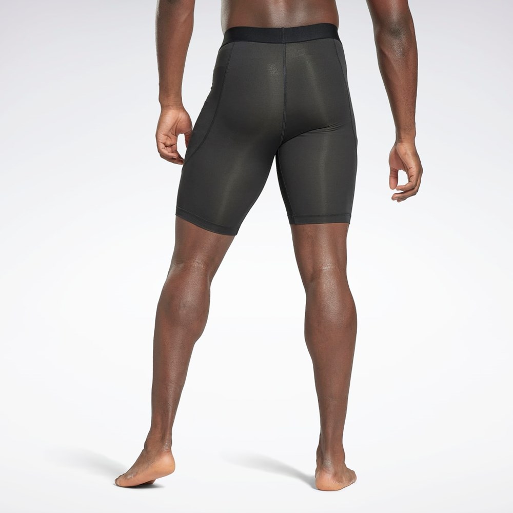 Night Black Reebok Compression Briefs | HG6380