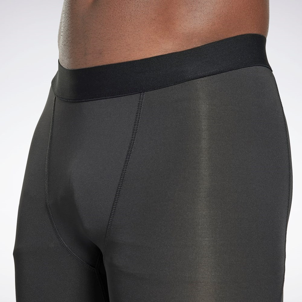 Night Black Reebok Compression Briefs | HG6380