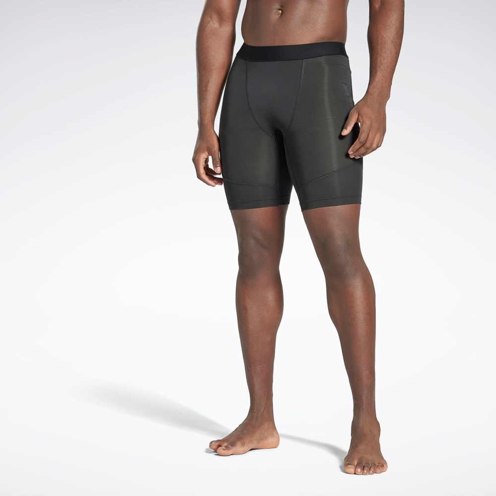 Night Black Reebok Compression Briefs | HG6380